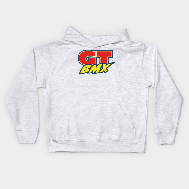 GT BMX logo Kids Hoodie by nickemporium1